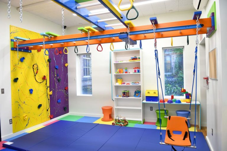 It might be better for the child if a whole room is dedicated to the gym